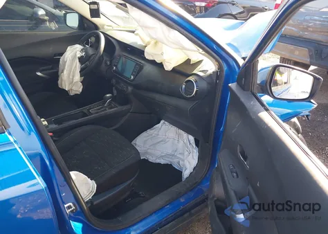 2022 Nissan Kicks Sv Xtronic Cvt из США, поврежденный, VIN 3N1CP5CV7NL521615